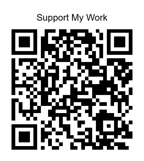Support My Work QR Code